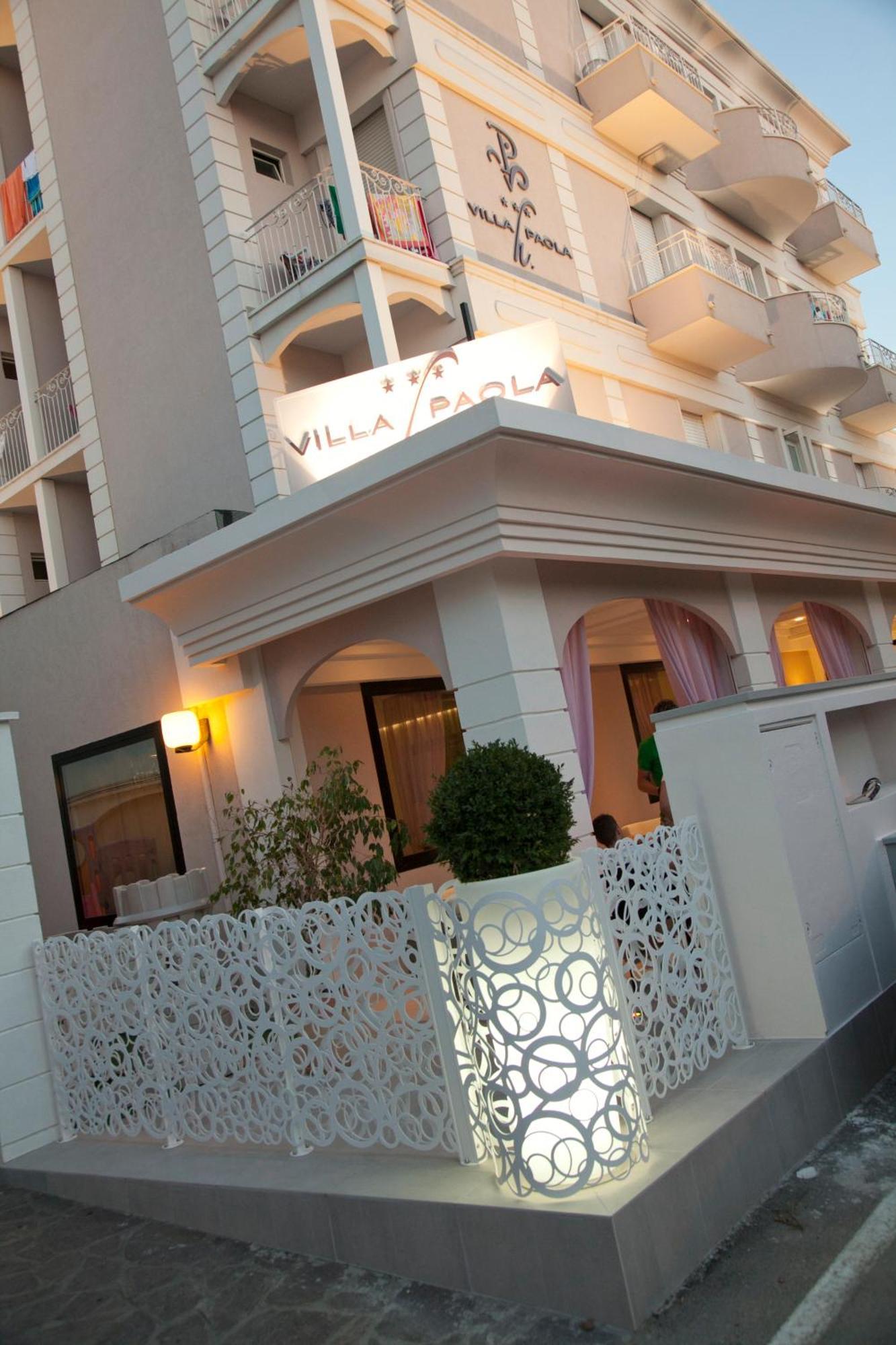Hotel Villa Paola ริมินี ภายนอก รูปภาพ